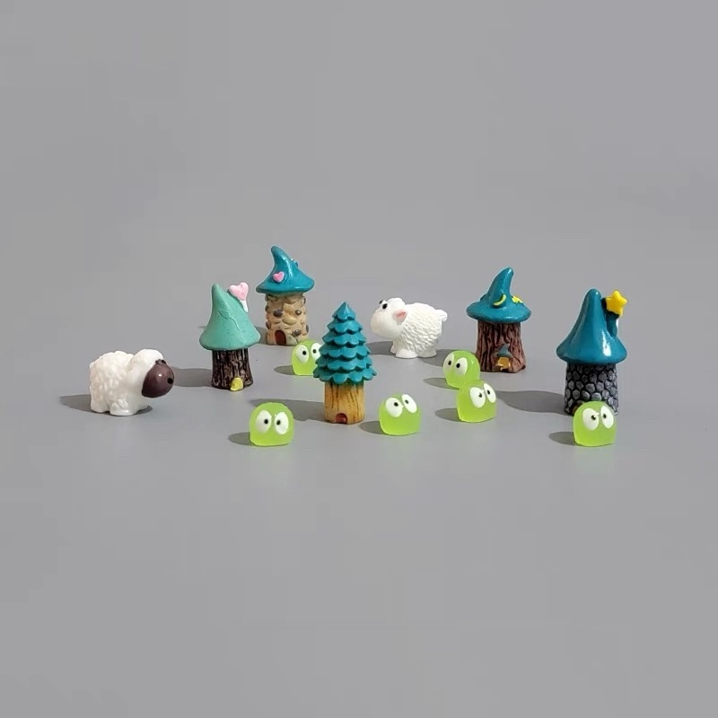 귀여운 면양 삼림 나무집 모임 미니어처 DIY 피규어 9,910원