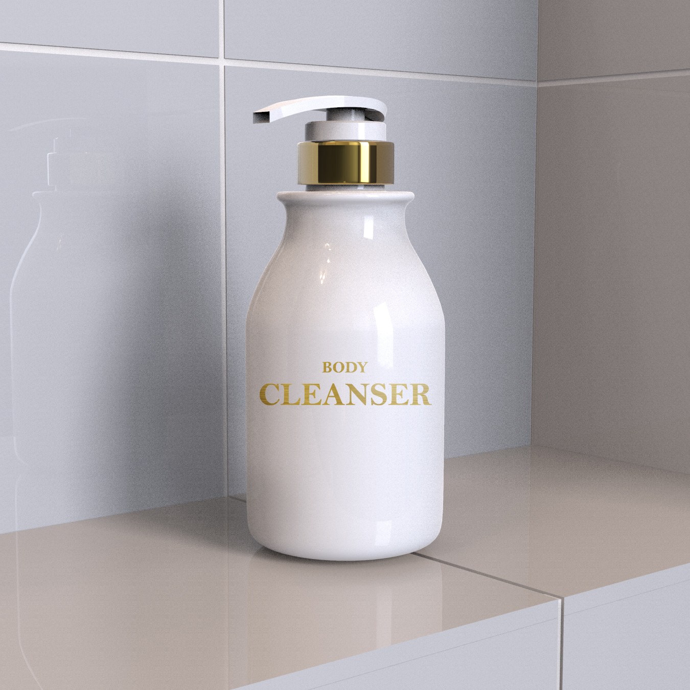 홈스토킹 고르드 프리미엄 욕실 디스펜서 샴푸통 주방세제 핸드워시 소분용기 펌프공병 화장실 인테리어 욕실용품 4,200원