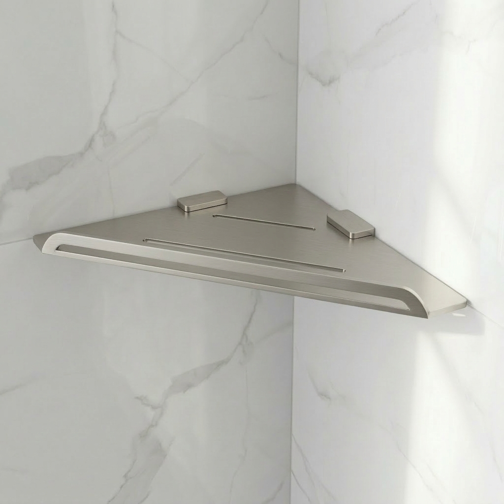 LUNOVA 스테인리스 304 고급 화장실 욕실 코너선반 욕실정리대, 1박스, 무광사틴 33,000원