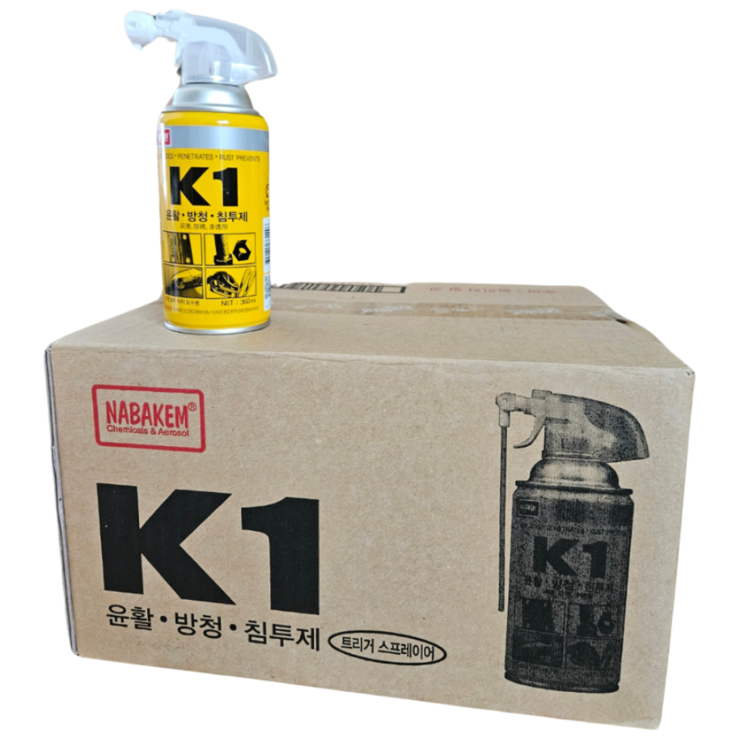 [ 남방 CNA 나바켐 포항 공식 대리점 ] 방청 윤활제 K1 360ml 트리거 스프레이 타입 54,000원