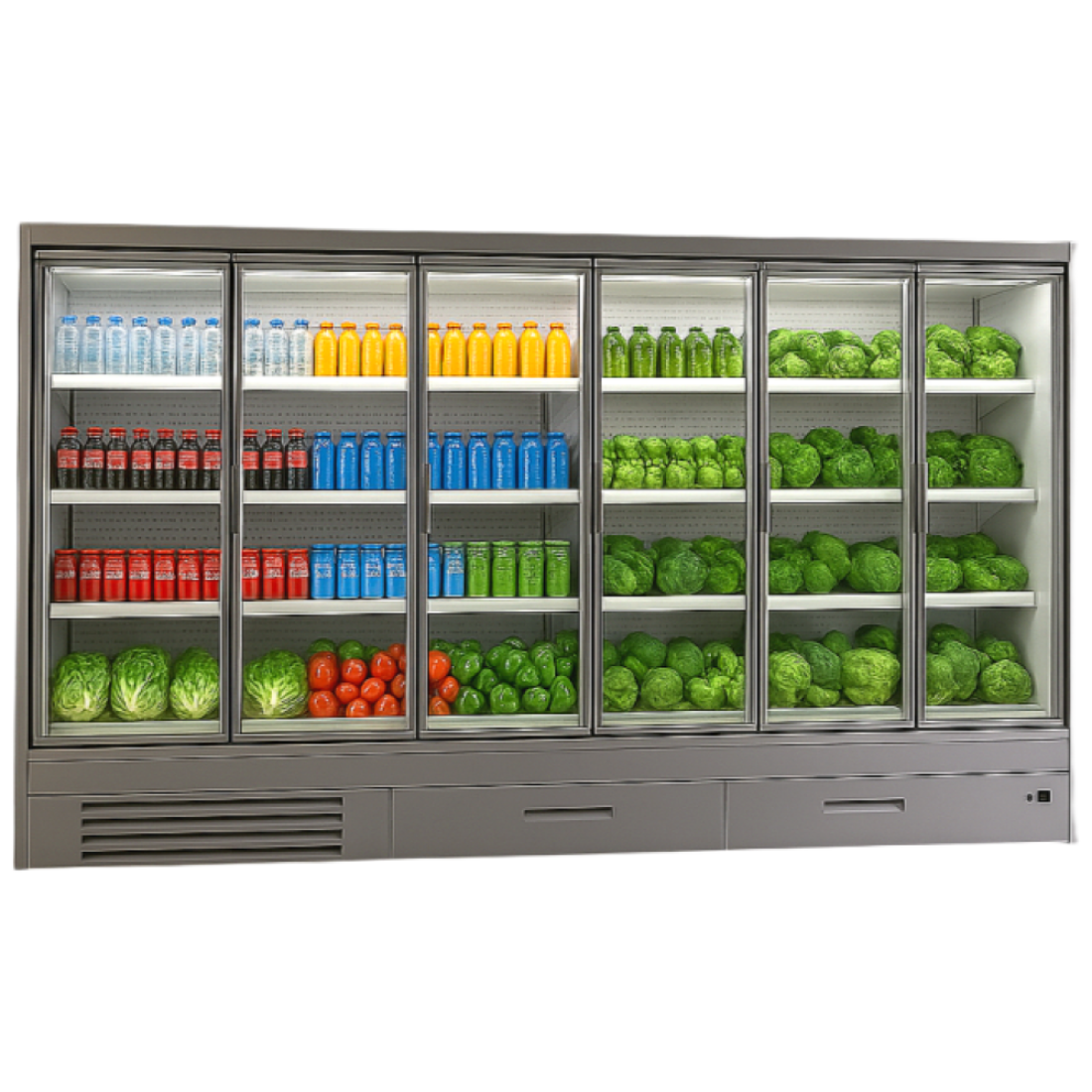 오픈다단 쇼케이스 오버랩도어(내치형) 8,071,800원