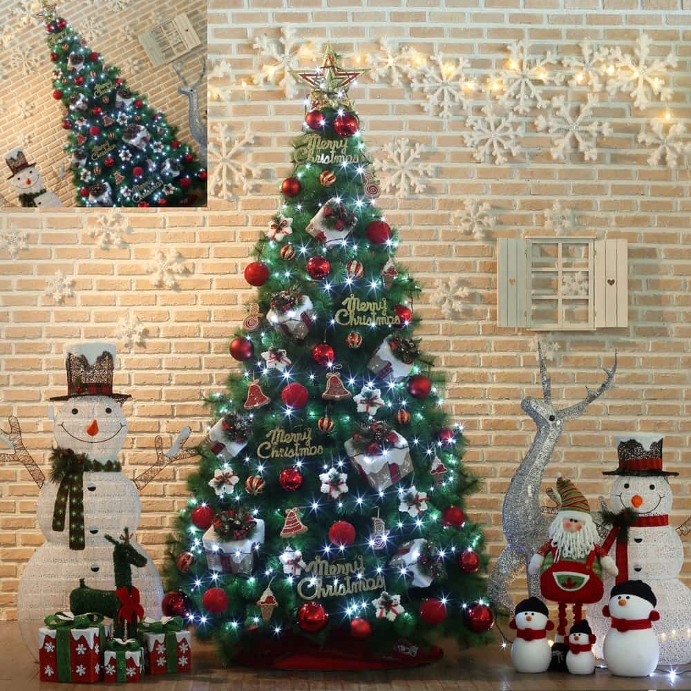 일랴 300cm 크리스마스 선물 솔잎트리 풀세트 크리스마스트리세트 초대형크리스마스트리 크리스마스추리 1,130,000원