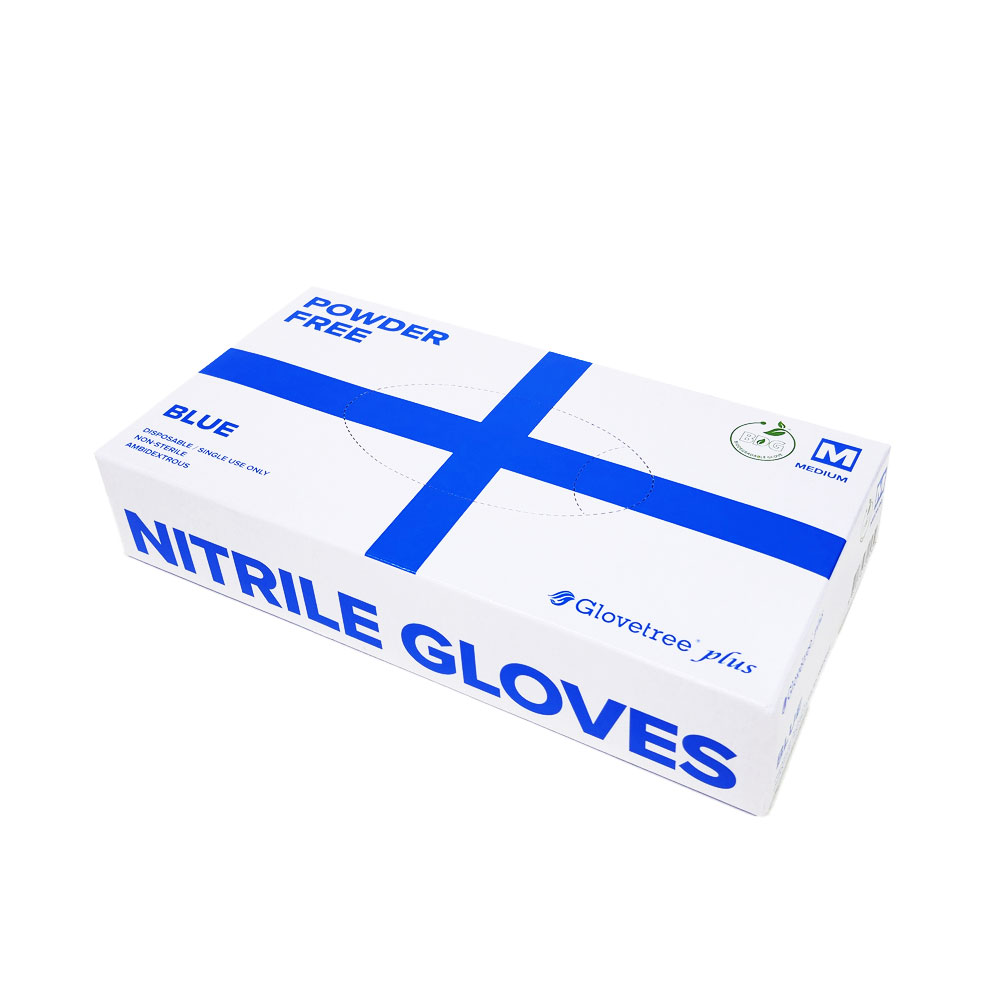 글러브트리 니트릴 장갑 식품용 고무 블루 생분해 BDG 100매, 1박스, M, BLUE 생분해 8,000원