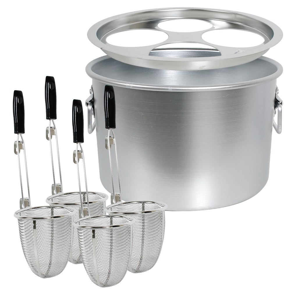 카시안 해면기 4구 세트 GI 업소용 우동 국수 소바 면 건지기 면탕기 면삶기 소도와 99,800원