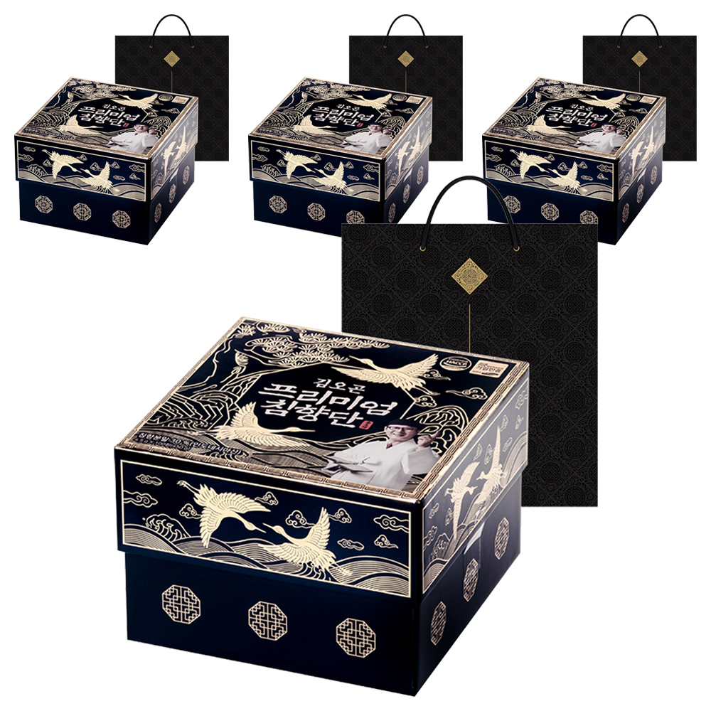 김오곤 프리미엄 침향단 100p + 쇼핑백, 450g, 4개 209,000원