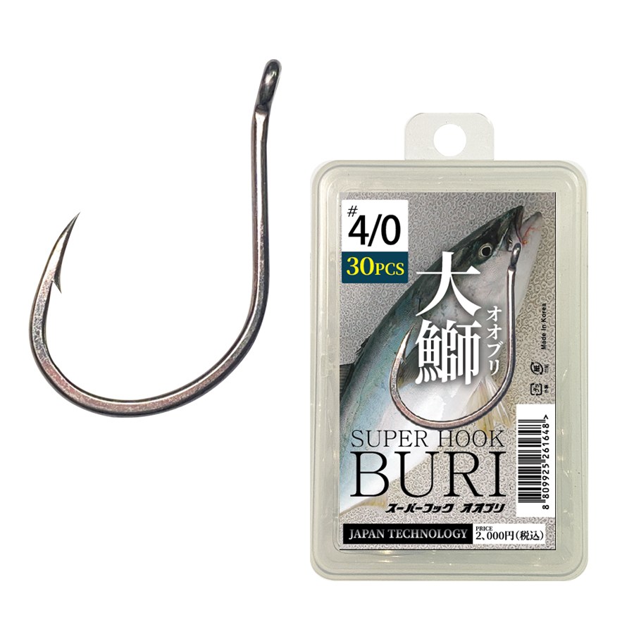 씨케이 / 슈퍼 훅 부리 / 대방어, 부시리, 참치, 대물 바늘 / 튼튼한 링 바늘 / 특수 열처리 / 무뎌지지 않는 날카로운 바늘 끝 / 털림의 최소화한 미늘 / 100% 국산, 1개, 30개입 14,900원