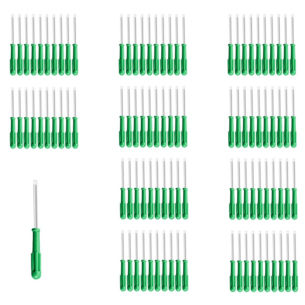 보급형 미니 드라이버 D타입 일자- 100개 마이나스 플러스 드라이버, 100개 18,000원