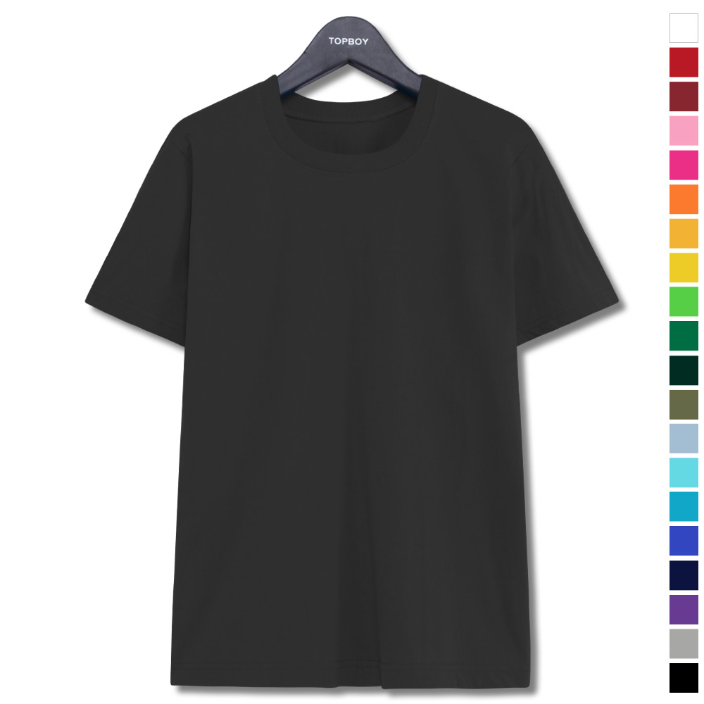 남녀공용 30수 코마사 반팔티 (AB001) 16,800원