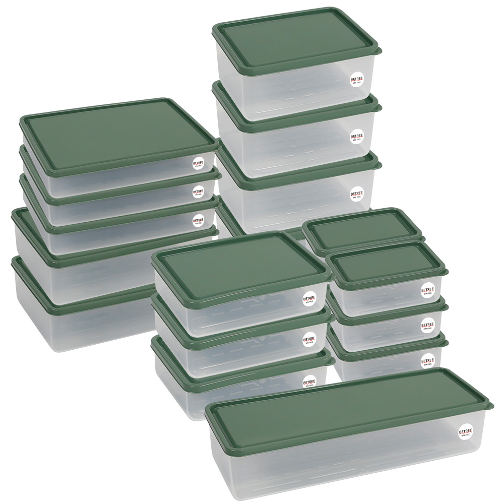 비트리 휘어지는 냉동실 정리용기 시즌2 19p 혼합세트 5 그린 77,800원