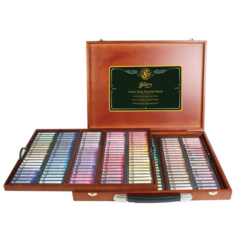 문교 미술 화방 원형 소프트 파스텔 200색 세트 목상자 MPA-200W 186,140원