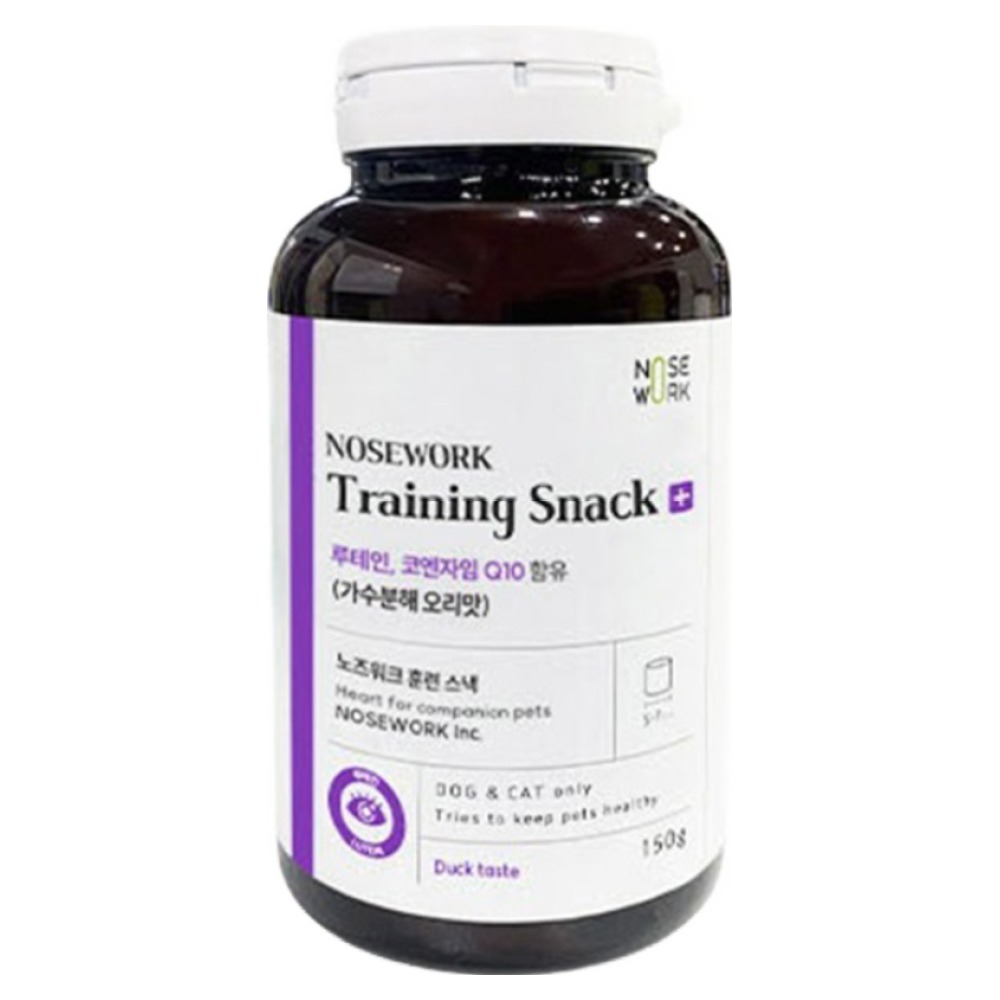 노즈워크 강아지 트레이닝 스낵 져키 10,900원