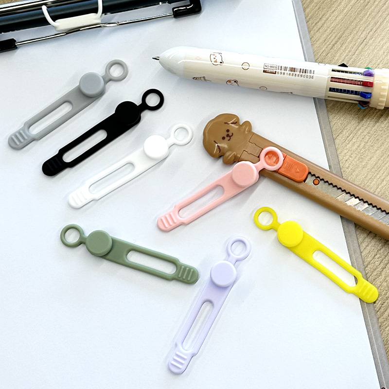 아이앤트 반영구 미니 실리콘 타이 선 정리 홀더 10개, 미니 블랙 9,900원