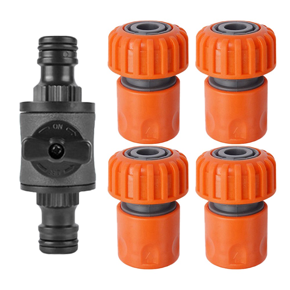 길그리 호스 중간 밸브 호수 연결 커넥터+원터치 어댑터(19-23mm) 5종세트 6,980원