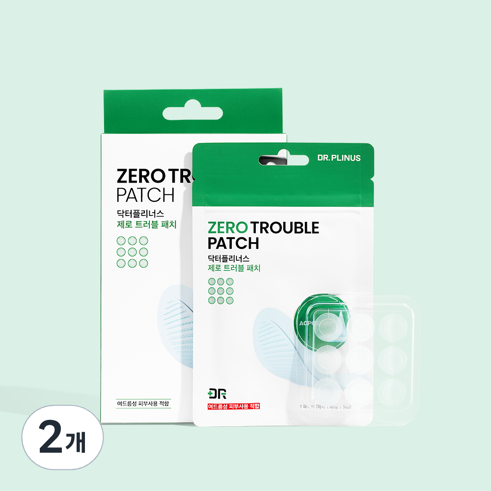 닥터플리너스 제로트러블패치 27패치, 27개입, 2개 46,450원