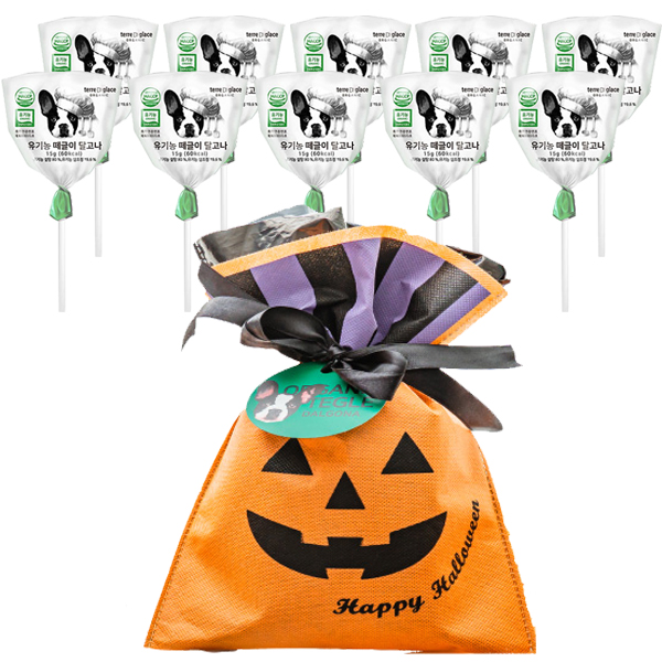 떼르드글라스 할로윈 떼글이 달고나 10p + 호박주머니 19,800원