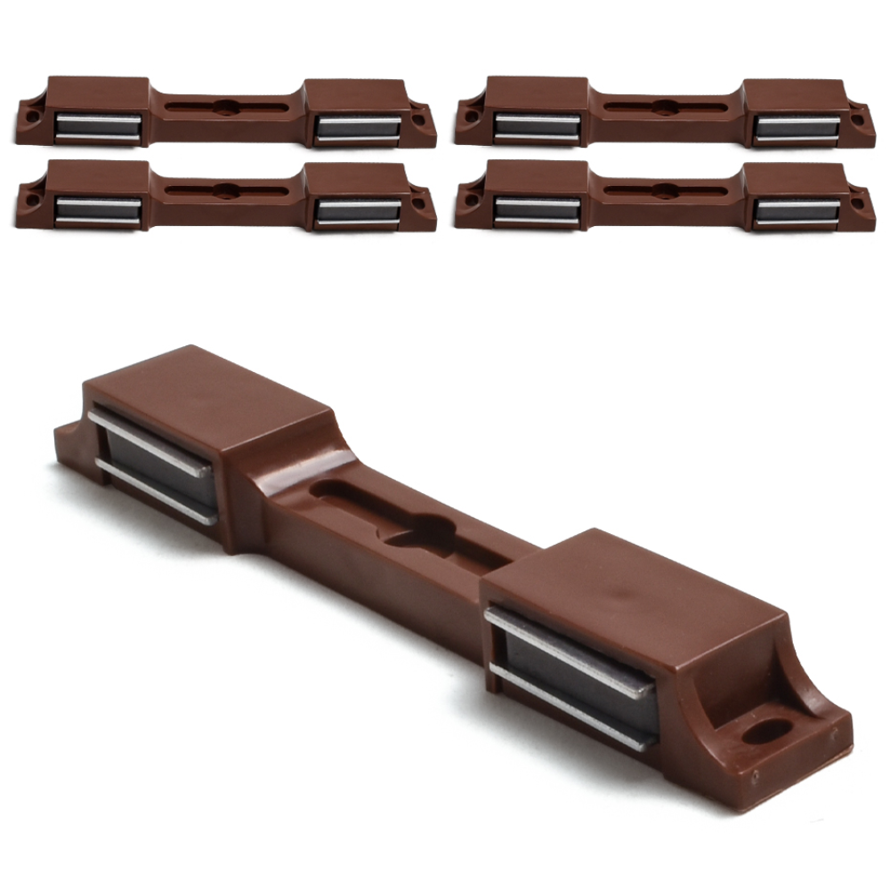 두일기업 PVC 쌍자석 빠찌링 밤색 5개, 밤색 2,850원