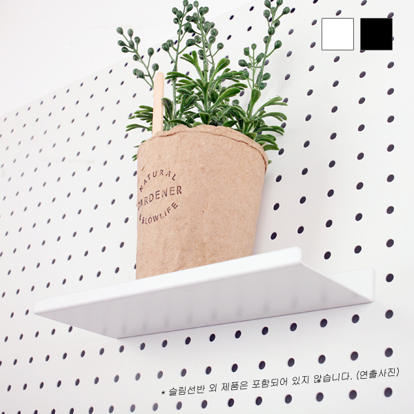 인테리어 마그네틱 타공판 전용 악세사리 자석 후크 걸이 선반 부속, 1개 6,180원