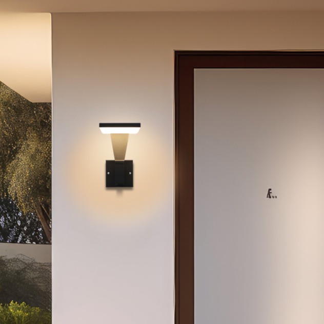 멜리빙 DS 뭉크 LED 12W 플리커로우 벽등, 블랙 + 전구색 79,720원