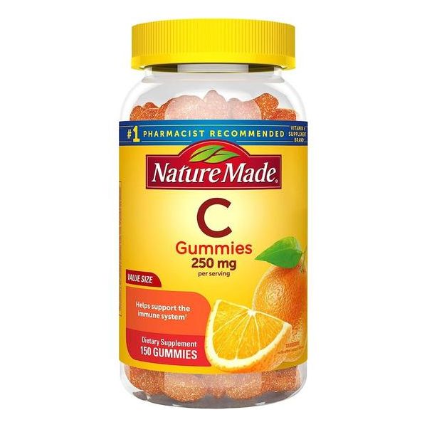 해외배송 Nature Made 네이처메이드 비타민C 탄제린 감귤맛 젤리 250mg 150정198857 55,200원