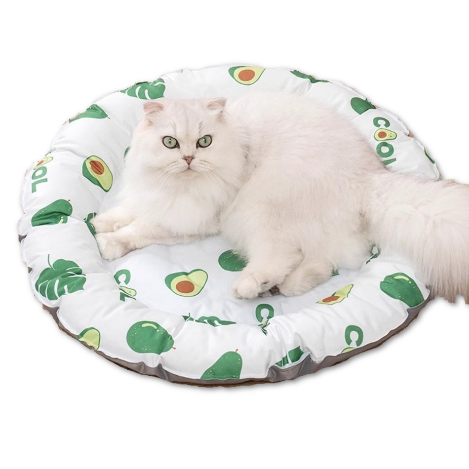 펫시엘 반려동물 아이스 쿨 원형 매트, 그린, 1개 12,400원