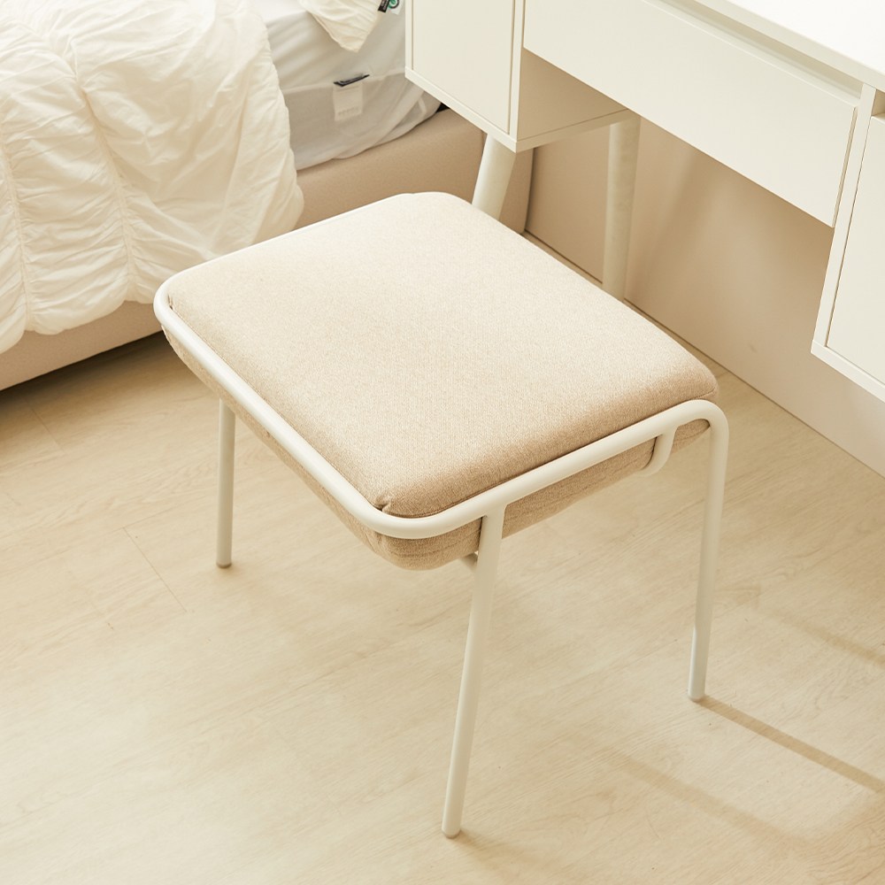 퍼피노 로니 패브릭 사각 스툴 pn709, 오트밀, 1개 64,900원