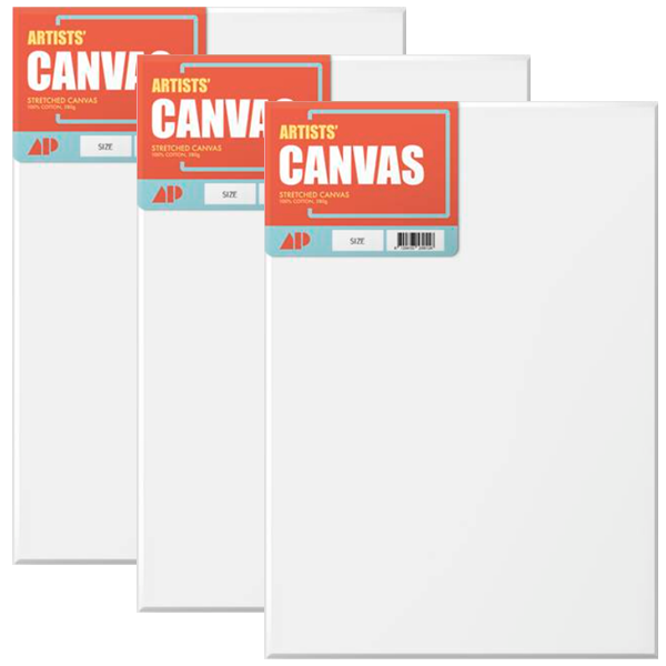 아트포인트 AP 미술 화판 면천 캔버스 3P 9,000원