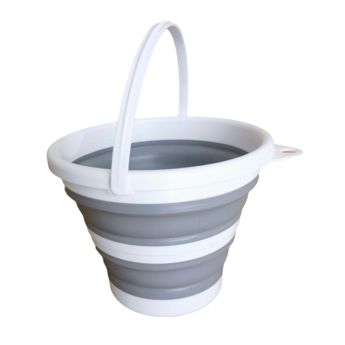 다파집 접이식 세차버킷 세차통 바케스, 그레이, 10L 6,500원