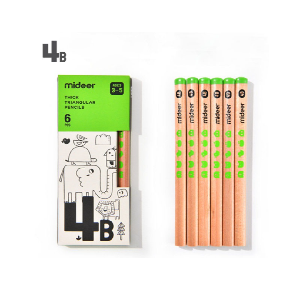 MIDEER 어린이 초등학생 전용 삼각 점보 교정연필세트 9,900원