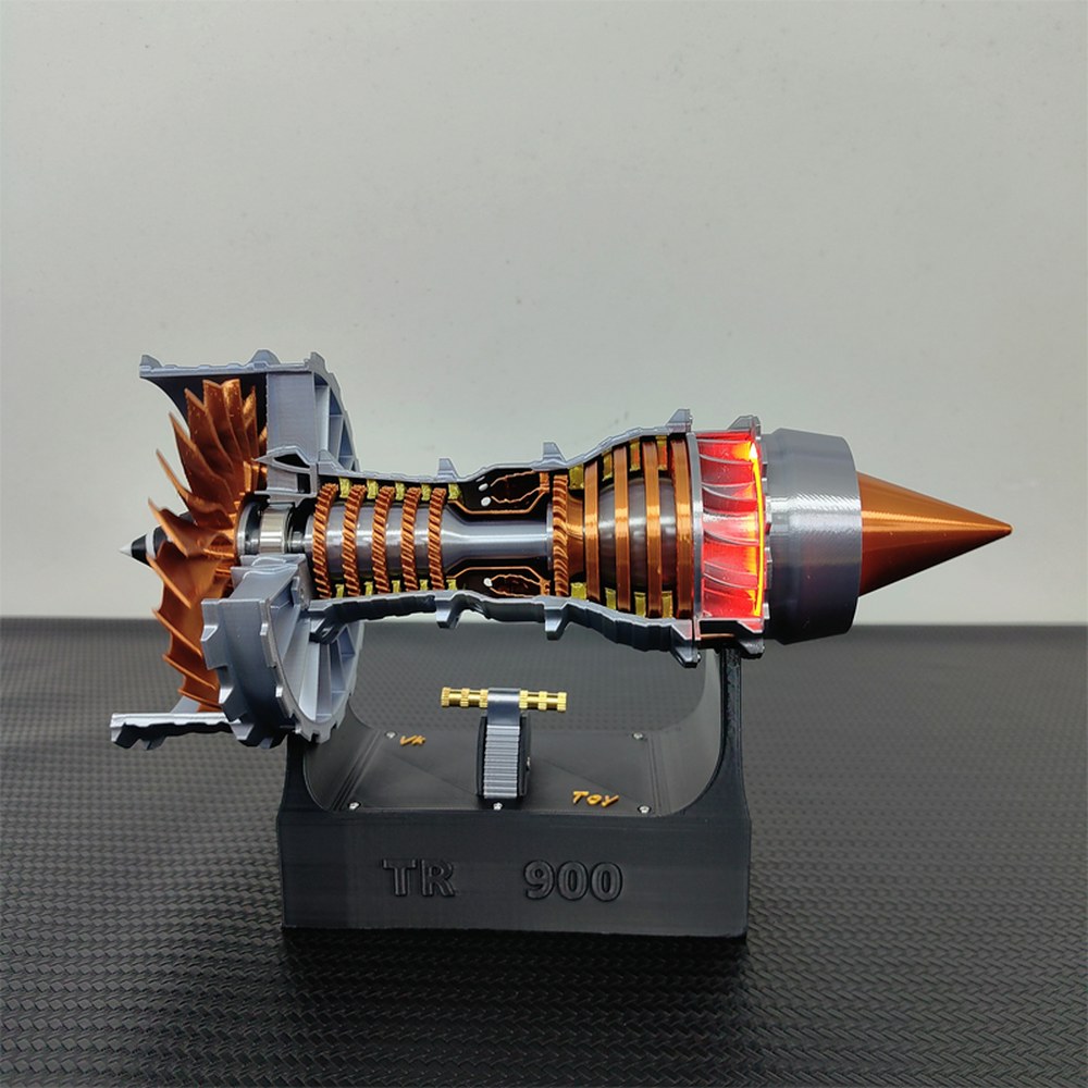 항공엔진모형 전동젯엔진조립키트 비행기엔진 부품 자체조립 전시용DIY세트 부품 80,500원