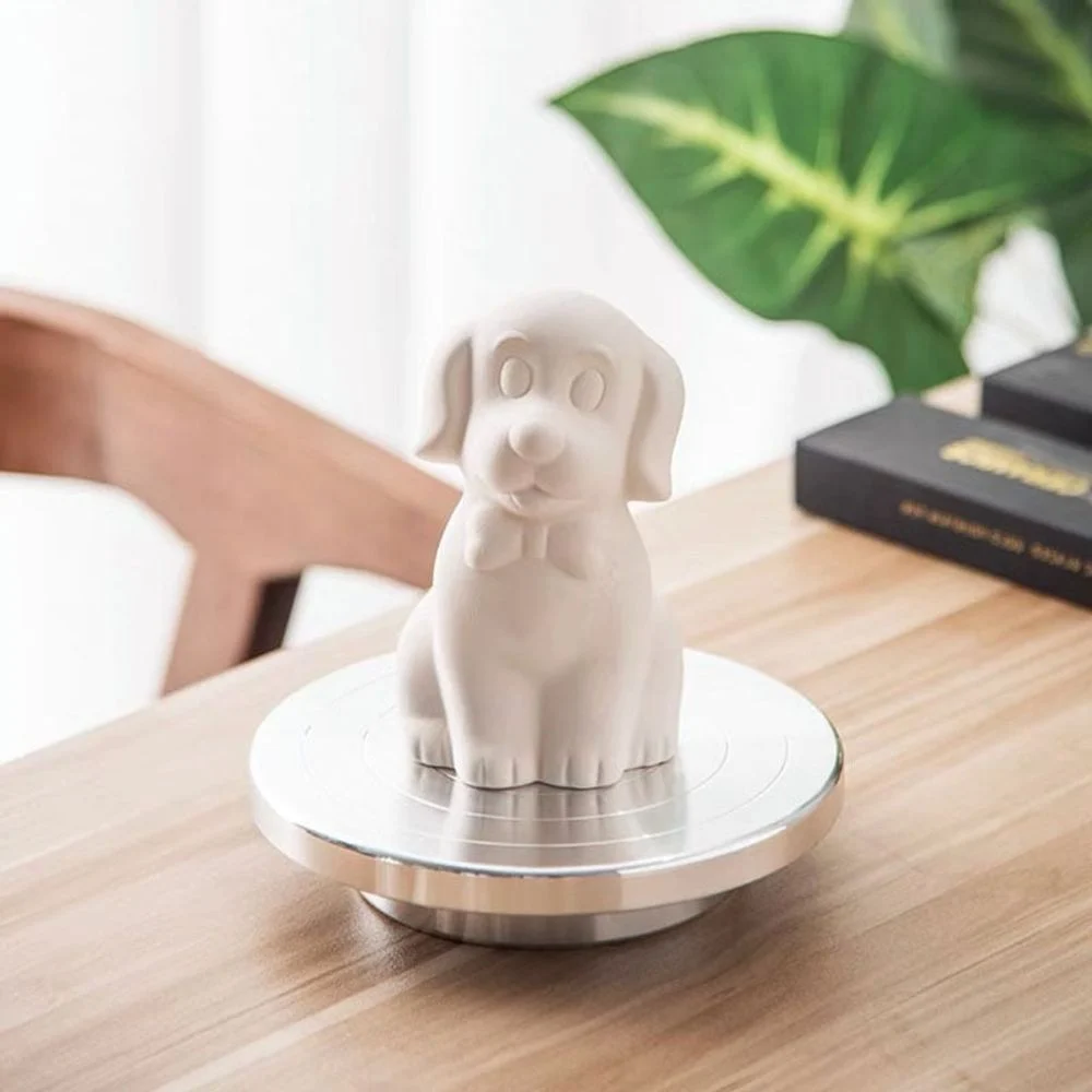 아이레노 알루미늄 원형 도자기 손물레 수동 회전형 도예 작업 받침대, 1개 39,300원