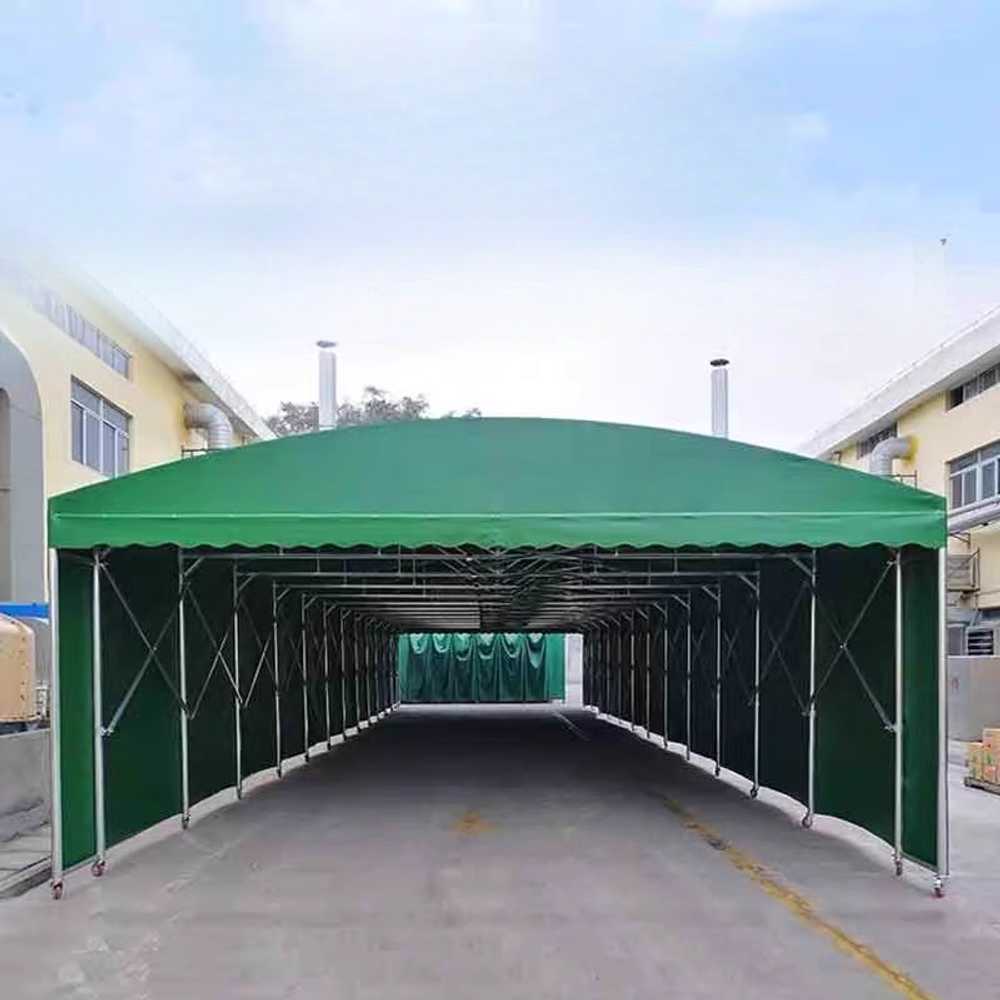 자바라 초대형 천막 주차장 간이 방수 행사 이동식 차고 10m, 상세페이지 참고, 9x7x2.5m 강철 덮개+6선물 1,211,800원