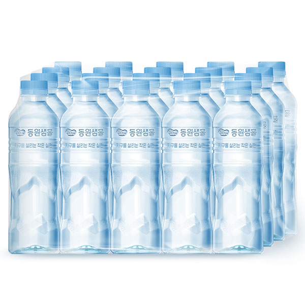 동원샘물 생수 무라벨 500mL * 20병, 500ml, 20개 4,350원