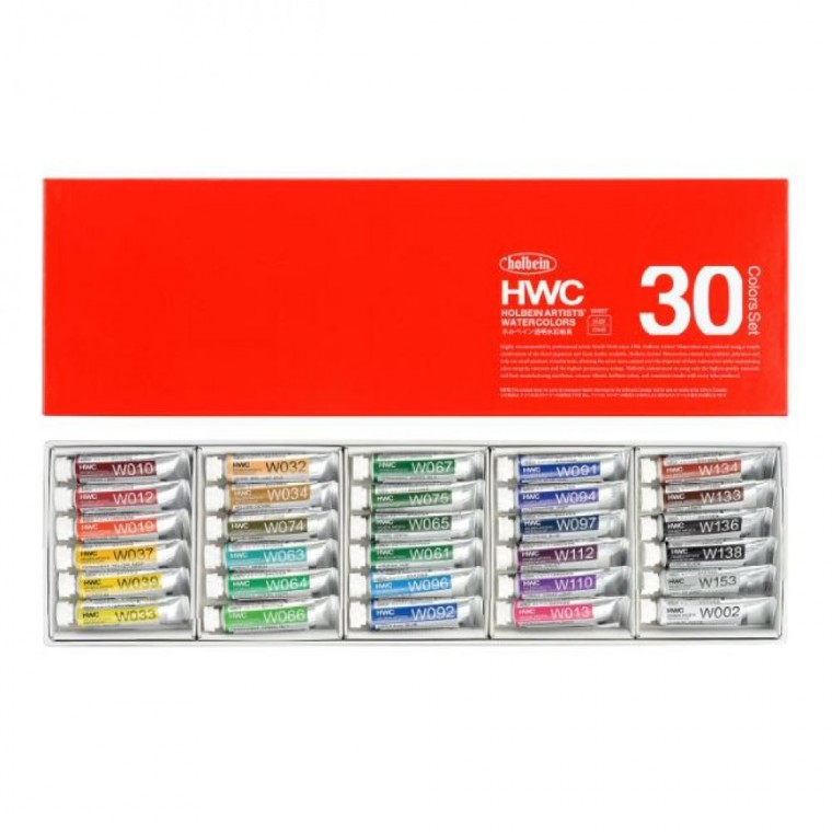 홀베인 수채화물감세트 HWC 5ml 30색 180,710원