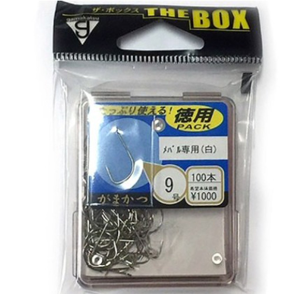 가마가츠 더 박스 메바루전용 덕용 100개입 볼락바늘 9호, 1개 9,800원
