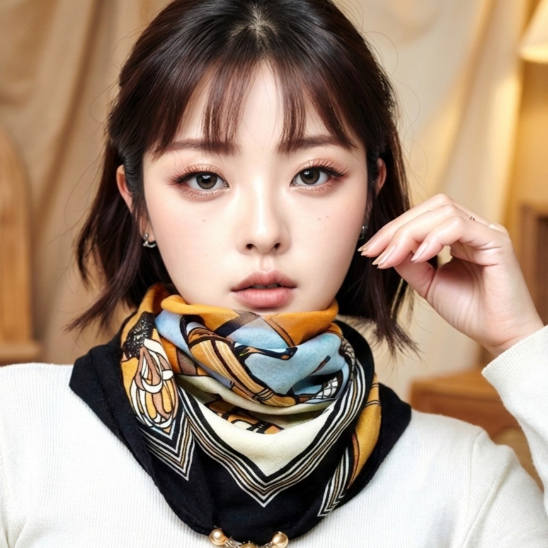 뉴블랑 여성 인기 편한 원터치 자석 스카프 간절기 봄 가을 필수템 데일리용 11,720원