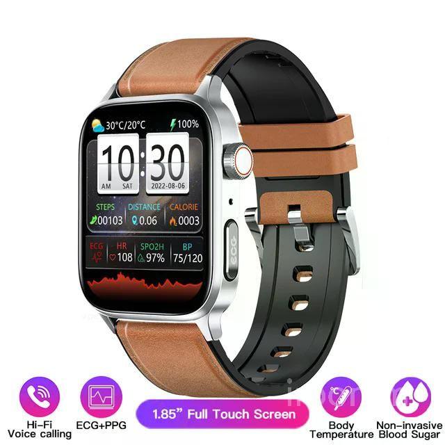 남성용 간편 건강 체크 혈당측정 심박수 모니터  혈압 산소 스마트 워치 블루투스 통화 응답  스포츠 121,400원