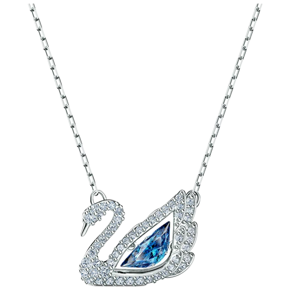 스와로브스키 Swan 블루 로듐 목걸이 5533397 148,000원