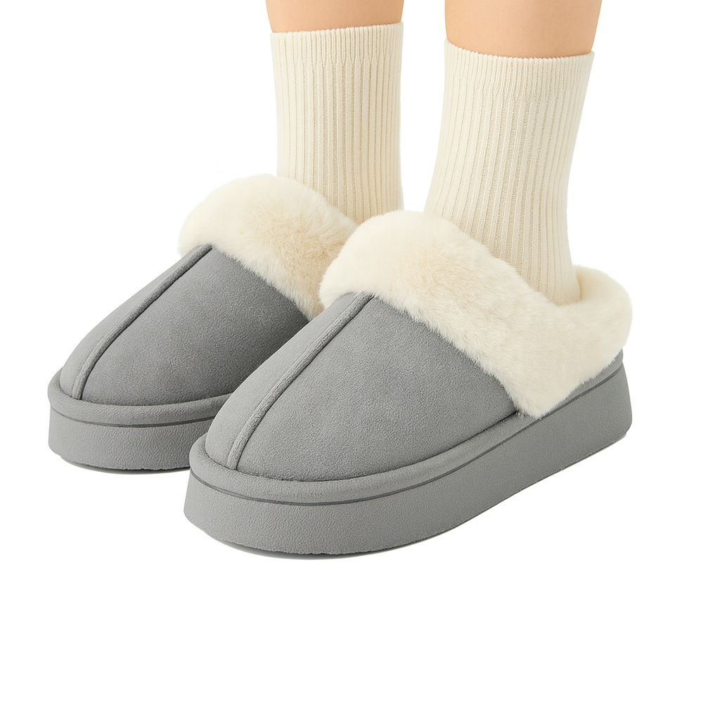 커넥트홈 겨울 털슬리퍼 방한 여성 실내화 14,900원