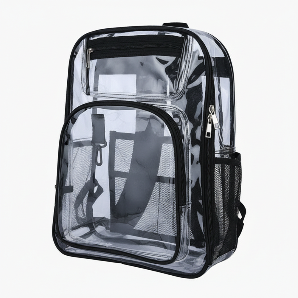 투센 PVC 투명 백팩 남녀공용 학생용 방수 가방 17,900원