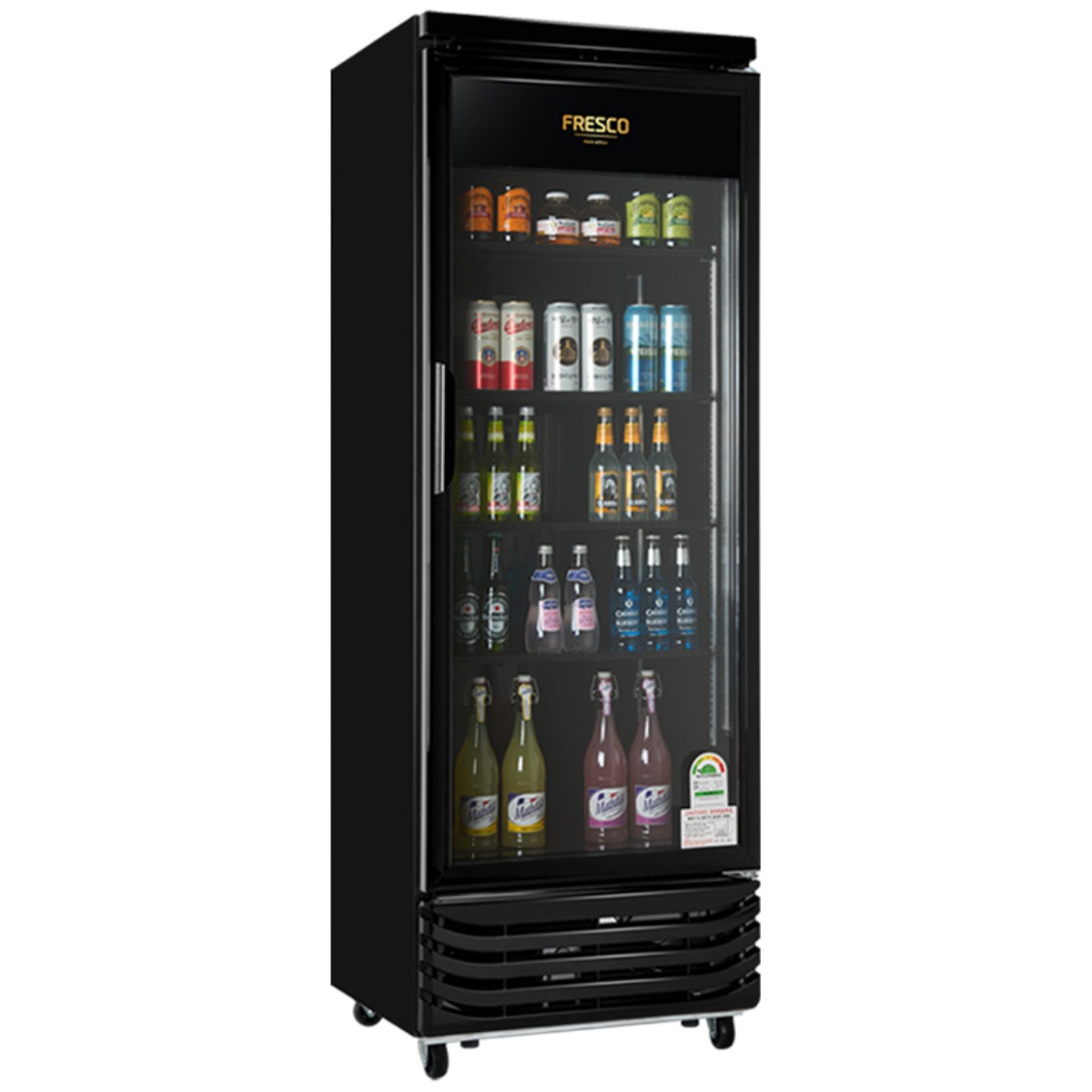 소상공인지원 프레스코 국내산 1등급 프리미엄 음료수냉장고 술장고 올블랙 업소용 냉장쇼케이스 FRE-465RAB, 상세페이지 참조 450,000원