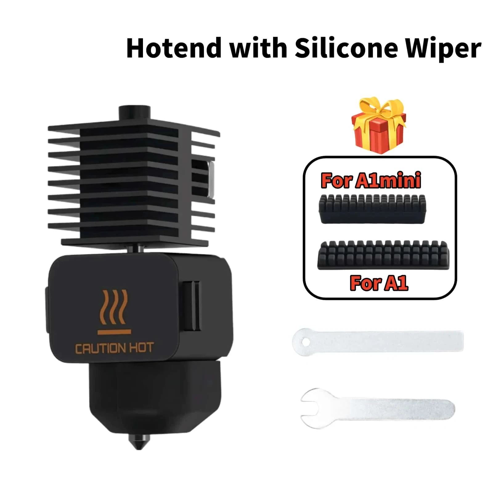 밤부랩 A1/A1 미니 고속 핫엔드 어셈블리용 키트 0.2/0.4/0.6/0.8mm 경화강 노즐 3D 프린터 부품 14,700원