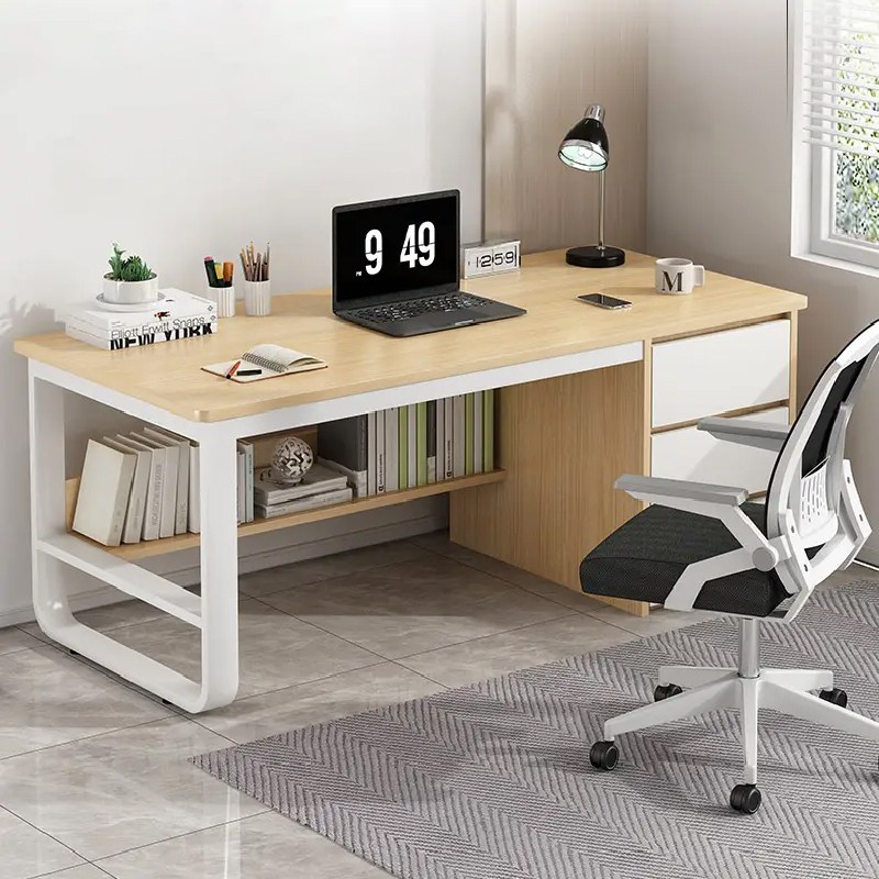 Sonipure 책상 서랍이 달린 컴퓨터 책상 심플하다 사무용 책상, 책상 51,800원