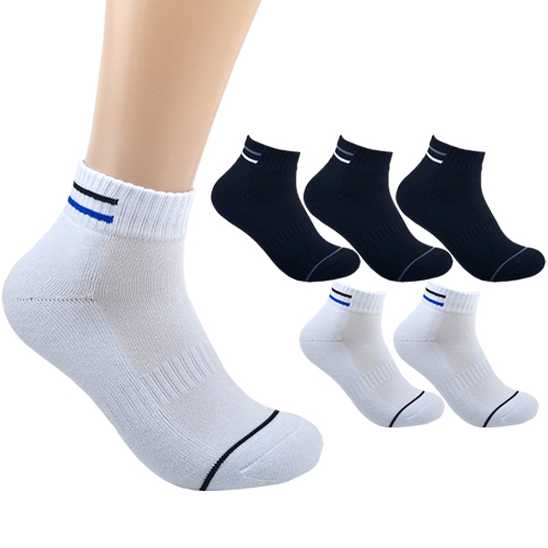 더베이직 남성용 국산 두꺼운 이중쿠션 두줄 스포츠 단목 양말 6켤레 13,950원