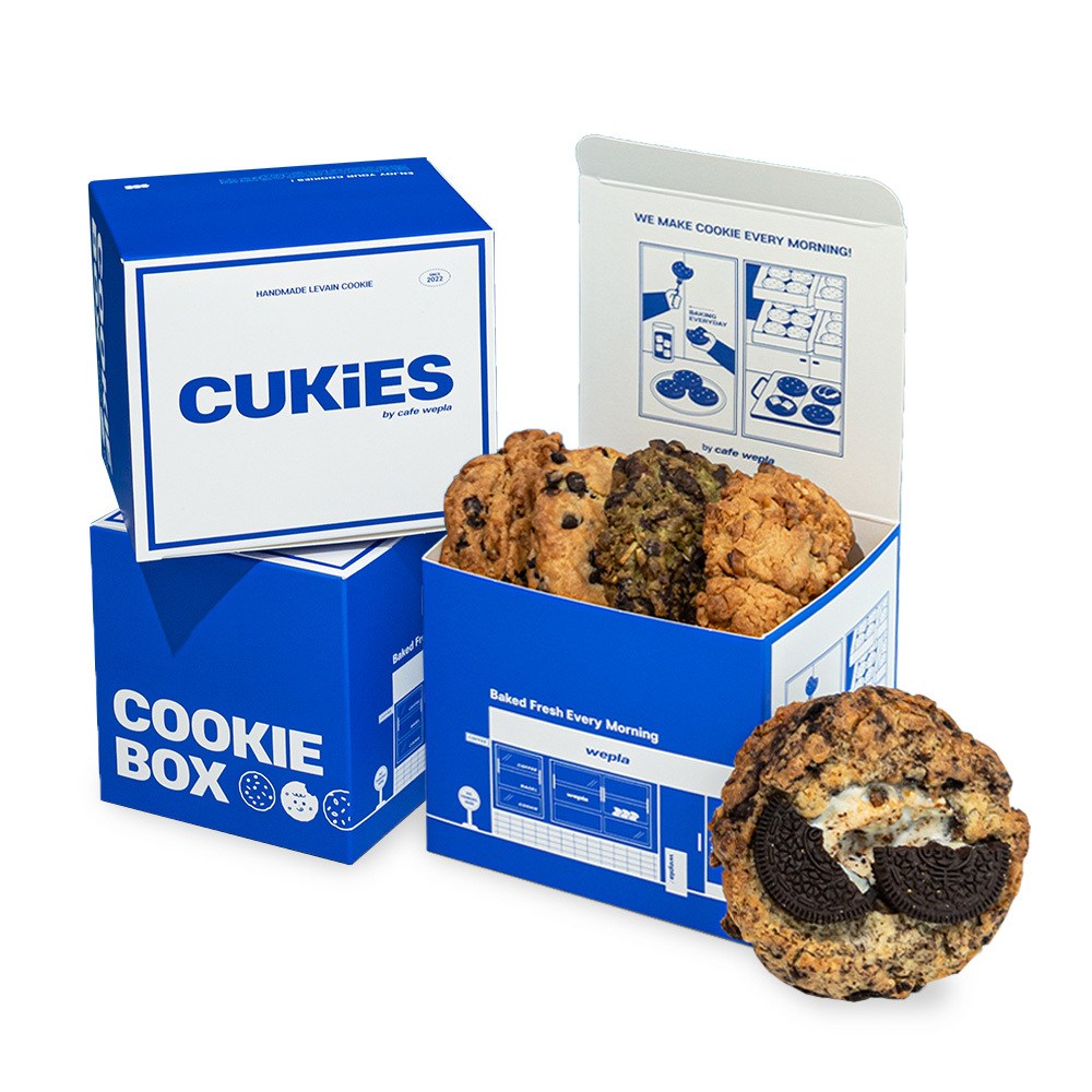 쿠키스 수제 르뱅쿠키 5종 5개입 세트, 1박스, 500g 16,500원
