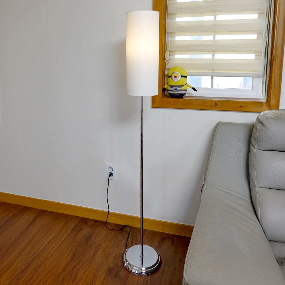 바니갓 도금 크롬 장스탠드 거실 스탠드 조명 식물등 무드등 국내생산 3단터치 LED 83,920원