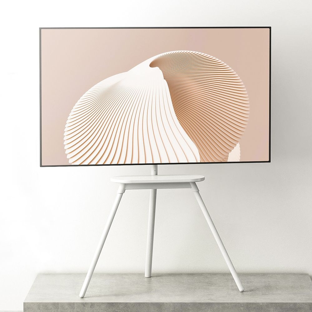 (현대Hmall) 엔산마운트 EL-01 화이트 그레이 TV스탠드 이젤형 거실 인테리어 TV거치대 삼텐바이미 130,400원