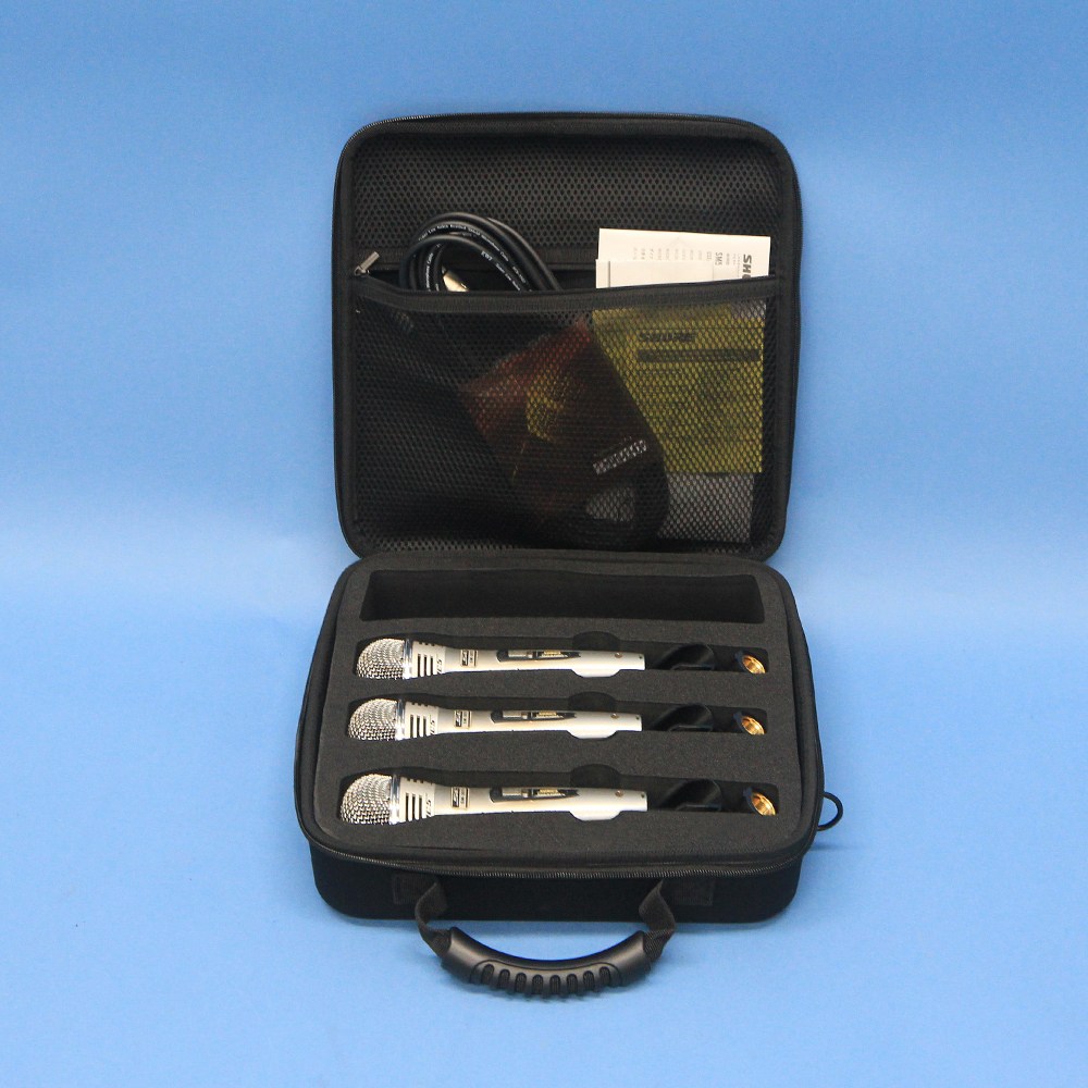 가방몰 MV3 3본입 EVA 유무선 마이크케이스 마이크가방 EVA케이스, 1개 53,200원