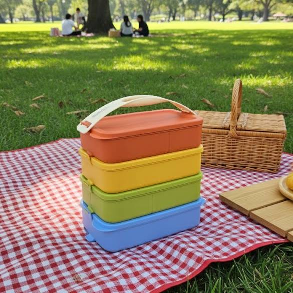 타파웨어 클릭도시락 플러스세트 밀폐력 좋은 칸막이 도시락 55,500원