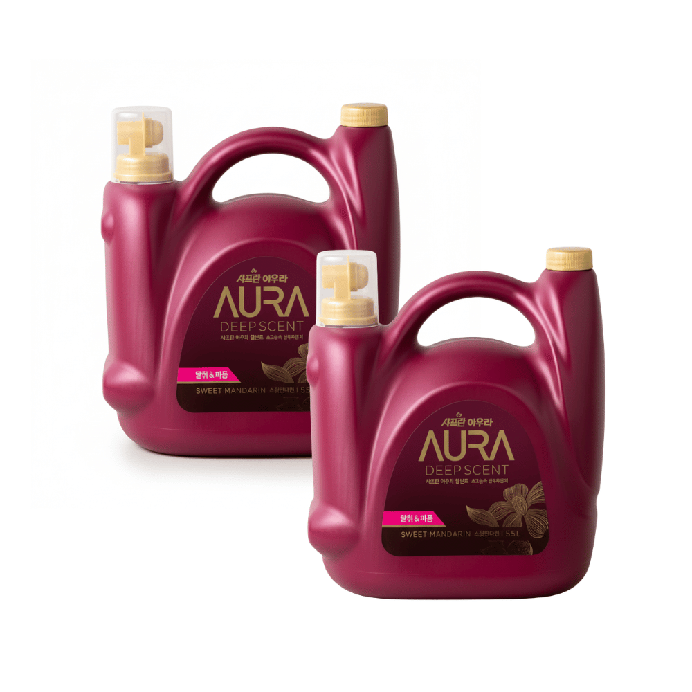 샤프란 아우라 딥센트 스윗만다린 섬유유연제, 5.5L, 2개 50,600원