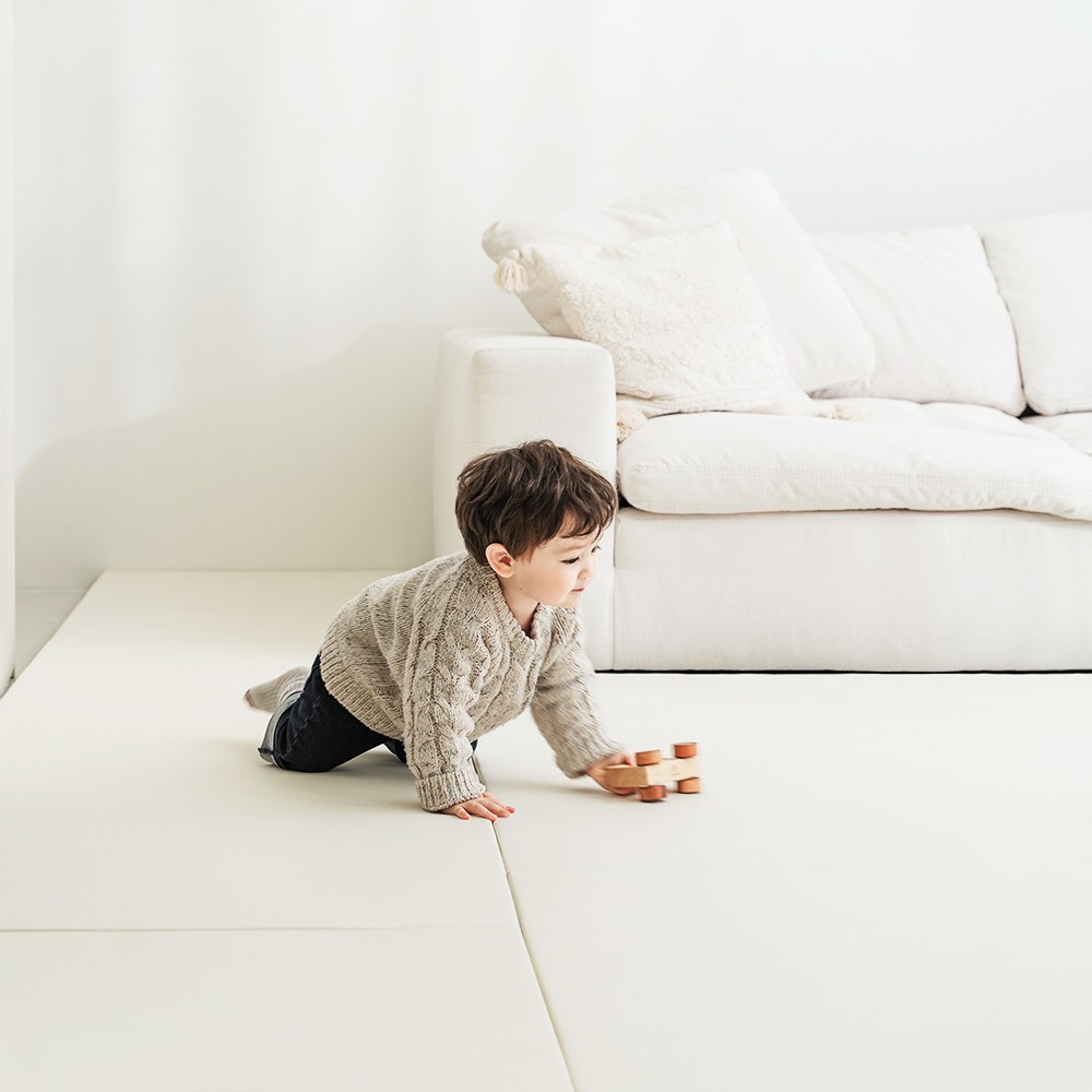 리포소홈 폴더매트 아기 유아 거실 놀이방 안심 틈새 매트, 아이보리 52,500원